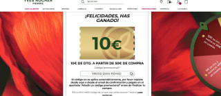 Yves-Roches Gira la ruleta premio seguro para tus compras