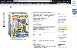 Funko Pop! Games: Pokémon Mimikyu por 11,30€