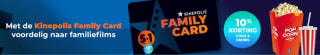 5+1 gratis op tickets voor familiefilms bij Kinepolis