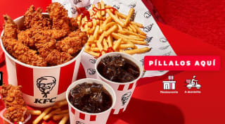 KFC Cubos para 2 personas por solo 9,99€