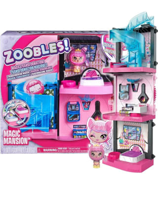 Zoobles Magic Mansion Transforming Playset with Exclusive Z-Girl por 7,39€.