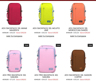 Tot 40% korting op adventure rugzakken bij Cabinzero