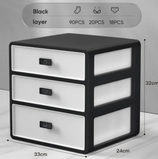 de almacenamiento para el hogar, organizador de ropa interior, por solo 9,9€