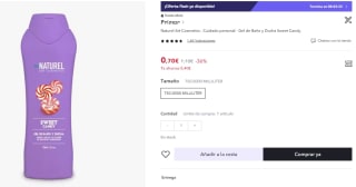 Envío gratis sin minimo de compra Miravia