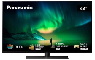 TV 48 pulgadas OLED Panasonic TX-48LZ1500E con 4K 120Hz, Dolby Vision/Atmos 30W. HDMI 2.1 por 760,90€