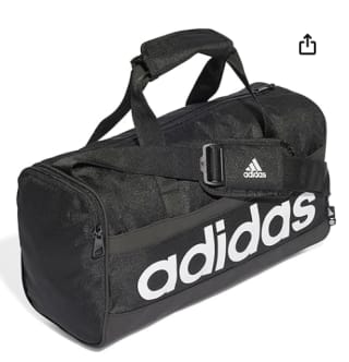 Bolsa Duffel Adidas Negro Blanco S por 15€