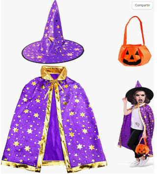 Disfraz de Halloween para niños a solo 5,59€