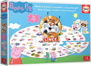 Juego mesa Educa Lince Peppa Pig 70 imágenes por 11,99€