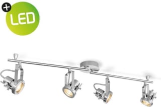 Home sweet home LED opbouwspot Robo 4 lichts balk voor €39,99 bij Besselink Licht