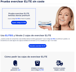 Lentillas gratis a domicilio