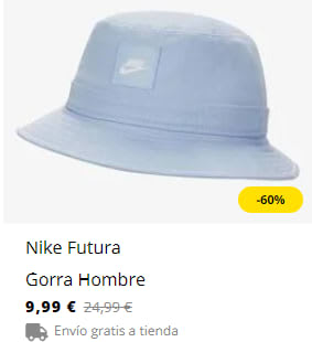 NIKE - Gorras por menos de 10€