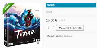 Juego de Mesa Tonari por 13€