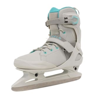 Schaatsen voor dames FIT500 grijs/turquoise voor €29,99 bij Decathlon