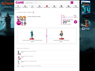 2 Figuras AMIIBO por solo 20€ en Game