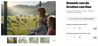 Tickets voor Grotten Van Han in Rochefort (België) voor €31