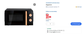 SILVERCREST® KITCHEN TOOLS Magnetron voor €27,99 in de Lidl webshop