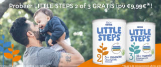 Probeer blik LITTLE STEPS® 2 of 3 gratis dmv cashback