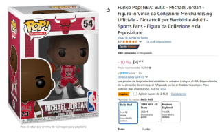 Funko Pop! NBA: Bulls - Michael Jordan por 11,26€