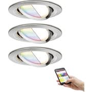 Paulmann 92965 LED-inbouwlamp Set van 3 stuks voor €99,95 bij Amazon