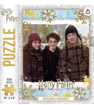 Puzzle Harry Potter Christmas at Hogwarts 550 piezas por 3,95€