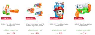 25% korting op heel veel ZURU speelgoed bij Lobbes