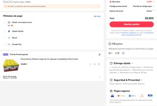 Extra Intenso Kfetea 6 cajas de 16 capsulas compatibles Dolce Gusto por solo 20€