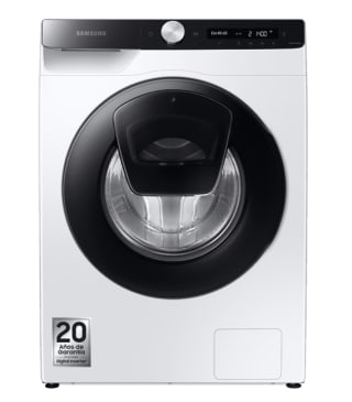 Lavadora carga frontal - Samsung WW80T554DAE, 8 kg, AddWash, 22 Programas, WiFi, 1400 rpm, Blanco