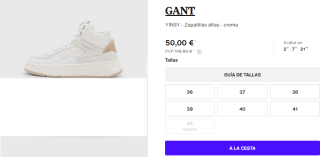 Botines Casual para Mujer GANT YINSY por 50€