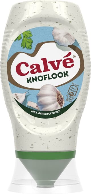 Calvé Knijpfles - Knoflooksaus 8 x 250 ml voor €8,50 bij Bol.com