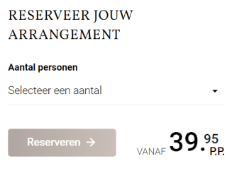 Entree ticket Veluwse Bron arrangement, Eet Gratis Mee vanaf €39,95 pp