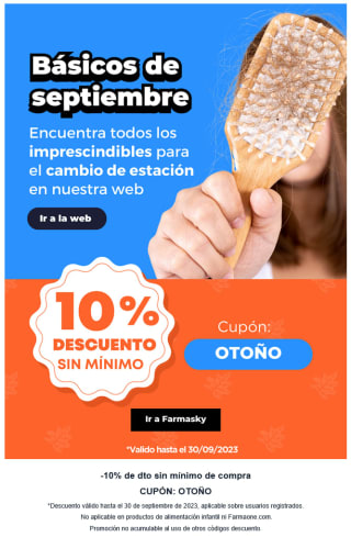 10% Dto sin mínimo de compra
