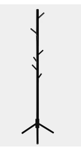 Perchero de Pie de Madera de Pino con Montaje en Tres Alturas por 12.99€ (Cuenta Nueva 7.8€)