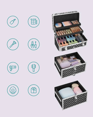 Songmics Cosmetic Case Trolley, voor €55,99 bij Amazon