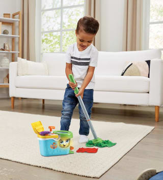 VTech Speelpret Schoonmaakset met 5 accessoires voor €22,49 bij Toychamp