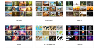 76% korting op canvas collecties