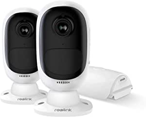 Reolink Argus 2, draadloze buiten beveiligingscamera met oplaadbare batterijen, 2-pack