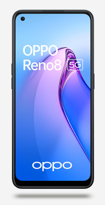 Smartphone 6,43" OPPO Reno 8 5G Noir à 249,50€
