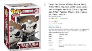 Figura Funko Pop! Movies: Willow - General Kael - Willow 1988 por 6,95€
