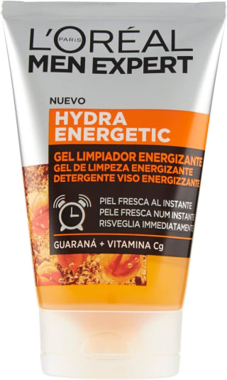 L'Oreal Paris Men Expert Hydra Energetic Gel Limpiador para Hombre, 100ml por 3,36€