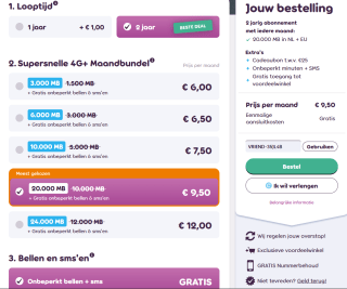 Dubbel Data, Extra Korting én Een Gratis Cadeaubon van 25 euro!