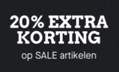 20% extra korting op alle sale bij Livera