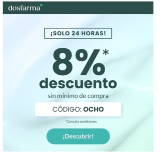 8% DTO Sin mínimo de compra