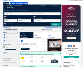 Vuelos Málaga - Lanzarote desde 35€ con Skyscanner