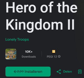 Hero of the Kingdom II - gratis voor Android & IOS
