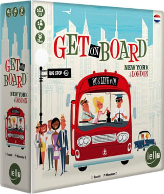Get On Board New York & London - Bordspel - Nederlandstalig voor €v bij Bol