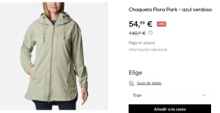 Columbia Chaqueta softshell Flora Park™ por 54.99€