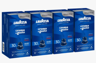 120 Cápsulas Lavazza, Crema e Gusto Classico por 26,99€ (cuenta nueva por 16,19€)