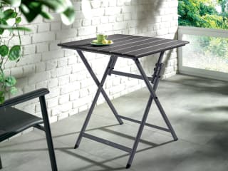 Mesa plegable gris Valencia por 44.99€