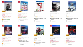 Ofertaza en videojuegos en Pccomponentes a precios minimos PS5, Xbox y Nintendo