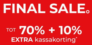 10% extra korting op geselecteerde sale items bij Only for men